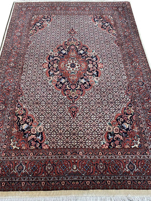 Superfine Hand-Knotted Persian Bidjar Carpet