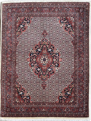 Superfine Hand-Knotted Persian Bidjar Carpet