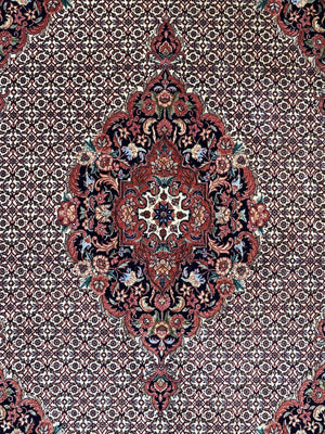 Superfine Hand-Knotted Persian Bidjar Carpet