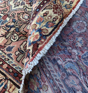 Hand-Knotted Tribal Persian Bakhtiar Rug