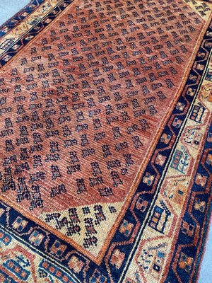 Hand-Knotted Tribal Persian Luri Rug