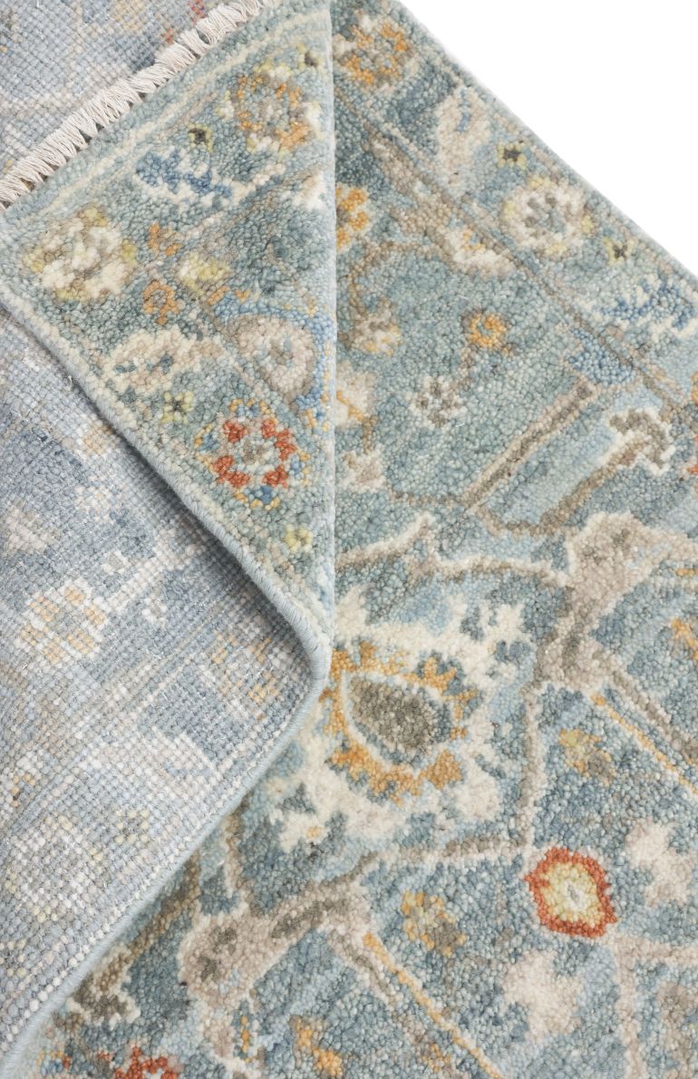 Hand-Knotted Antique Sultanabad Runner