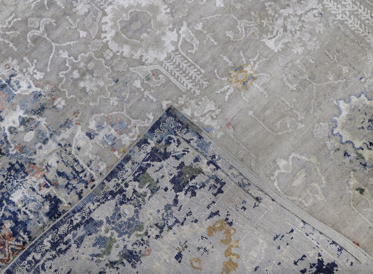 Hand-Knotted Modern Transitional Ushak Collection