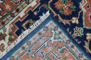Traditional Hand-Woven Serapi Heriz Runner