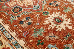 Traditional Hand-Woven Serapi Heriz Runner