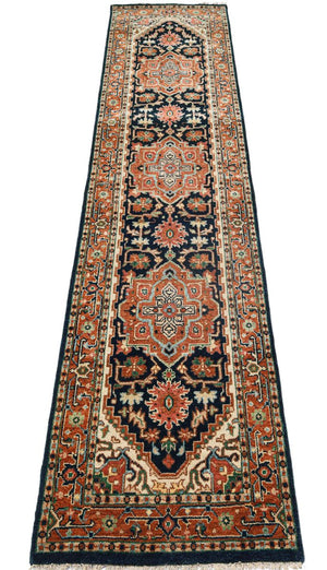 Traditional Hand-Woven Serapi Heriz Runner