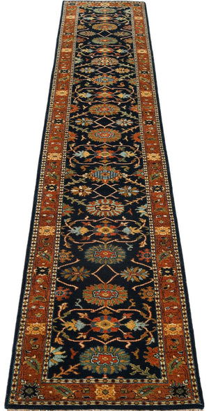 Traditional Hand-Woven Serapi Heriz Runner