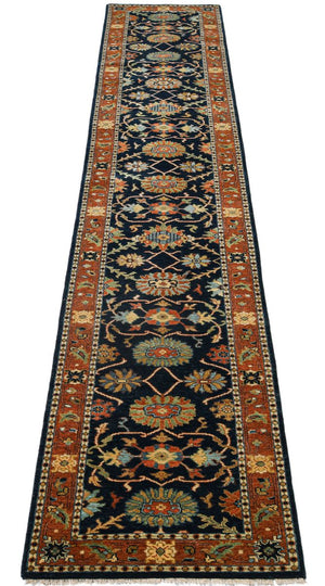 Traditional Hand-Woven Serapi Heriz Runner