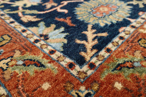 Traditional Hand-Woven Serapi Heriz Runner