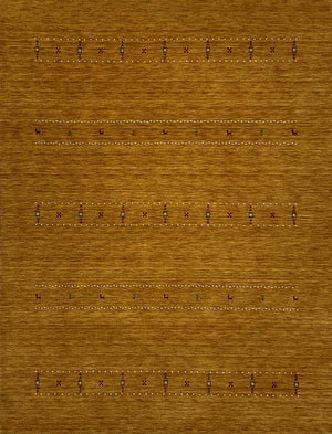 Hand-Woven Loribaft Gabbeh Rug