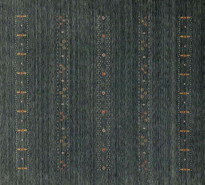 Hand-Woven Loribaft Gabbeh Rug