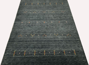 Hand-Woven Loribaft Gabbeh Rug
