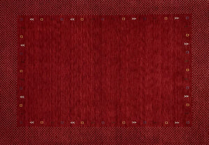 Hand-Woven Loribaft Gabbeh Rug