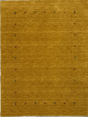 Hand-Woven Loribaft Gabbeh Rug