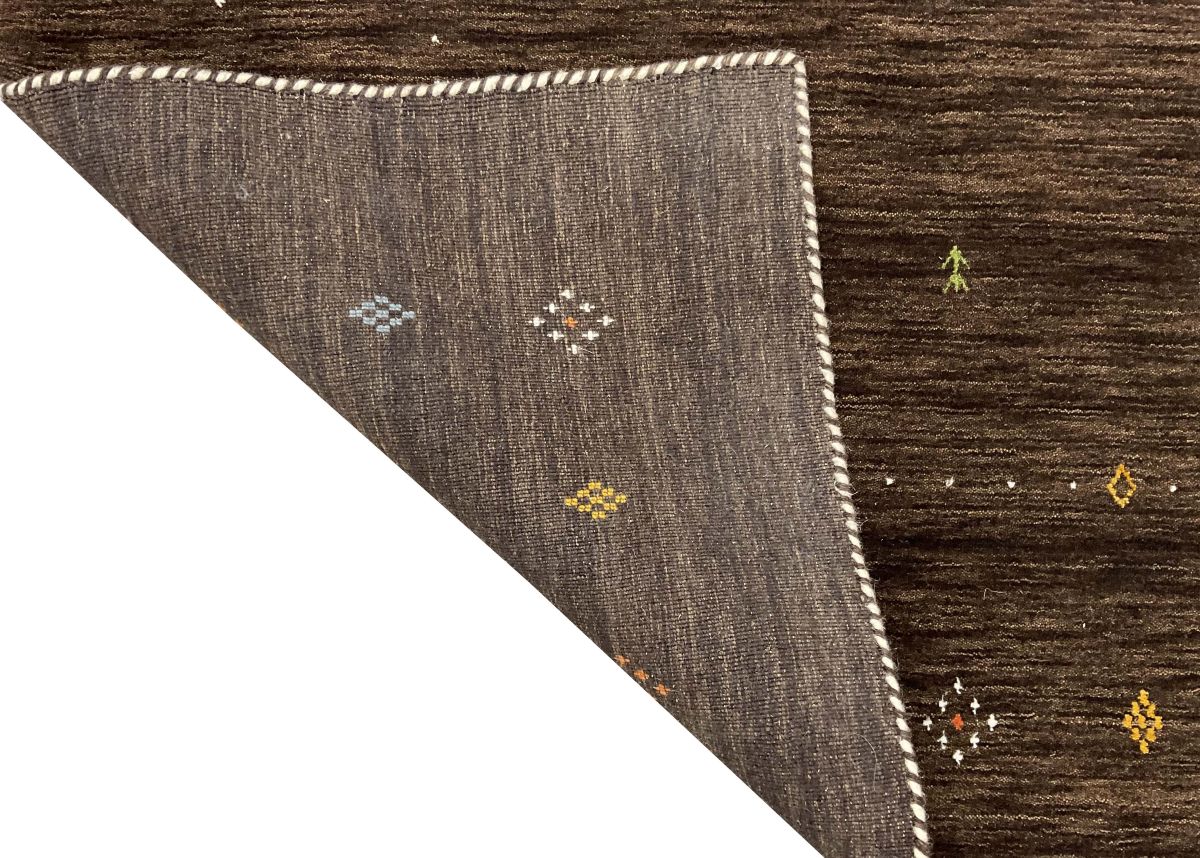 Hand-Woven Loribaft Gabbeh Rug