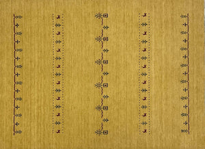 Hand-Woven Loribaft Gabbeh Rug