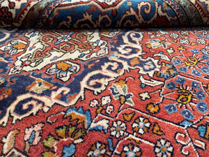 Fine Hand-Knotted Persian Jozan Rug