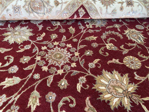 Traditional Hand-Woven Tabriz Design Rug