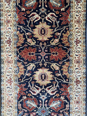Traditional Hand-Woven Serapi Heriz Runner