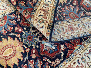 Traditional Hand-Woven Serapi Heriz Runner