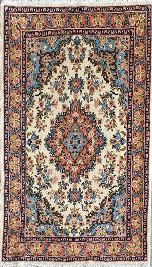 Hand-Knotted Persian Bidjar Rug