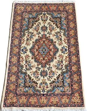 Hand-Knotted Persian Bidjar Rug
