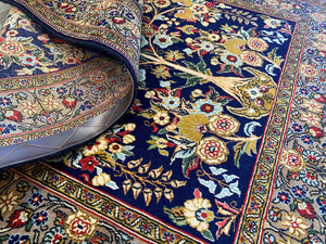 Fine Hand-Knotted Persian Qum Carpet