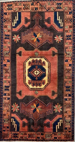 Hand-Knotted Tribal Persian Kolyaie Rug