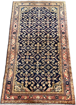 Hand-Knotted Tribal Persian Luri Rug