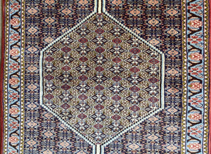 Hand-Knotted Persian Bidjar Runner