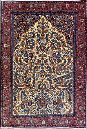 Fine Hand-Knotted Persian Sarouq Ghiasabad Carpet