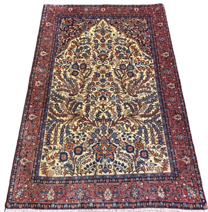 Fine Hand-Knotted Persian Sarouq Ghiasabad Carpet