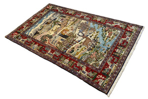 Fine Hand-knotted Persian Kashan Carpet