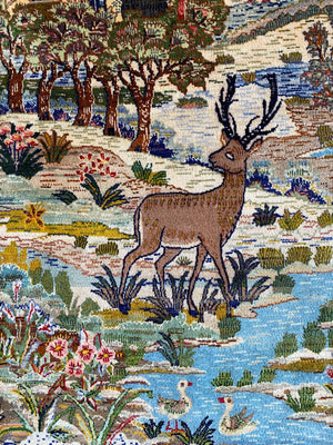 Fine Hand-knotted Persian Kashan Carpet