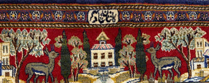 Fine Hand-knotted Persian Kashan Carpet