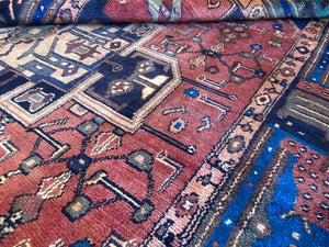 Hand-Knotted Tribal Persian Kolyaie Rug