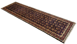 Hand-Knotted Persian Malayer Runner