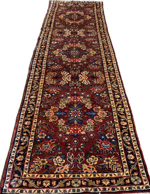 Hand-Knotted Persian Malayer Runner