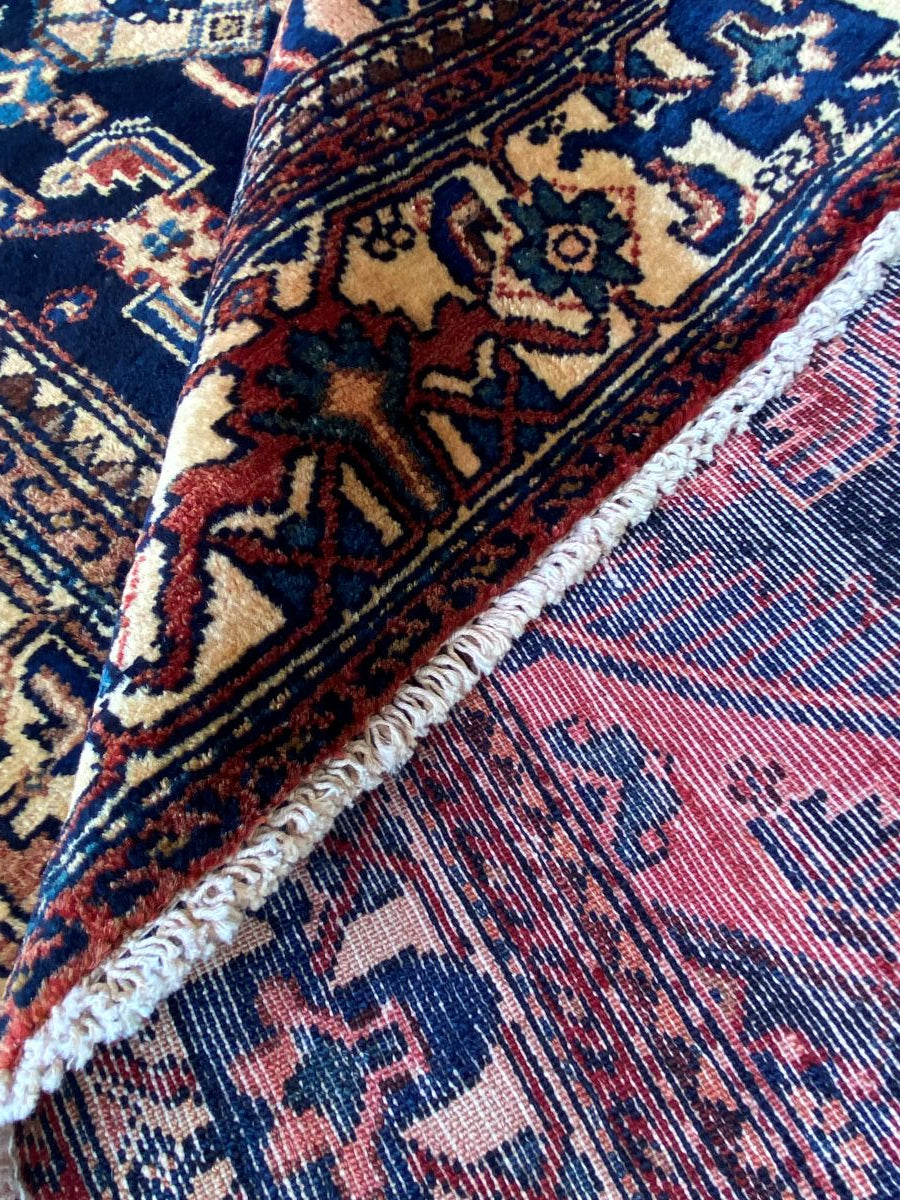 Hand-Knotted Tribal Persian Toyserkan Rug