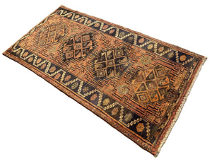 Hand-Knotted Tribal Persian Luri Rug