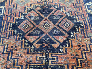 Hand-Knotted Tribal Persian Luri Rug