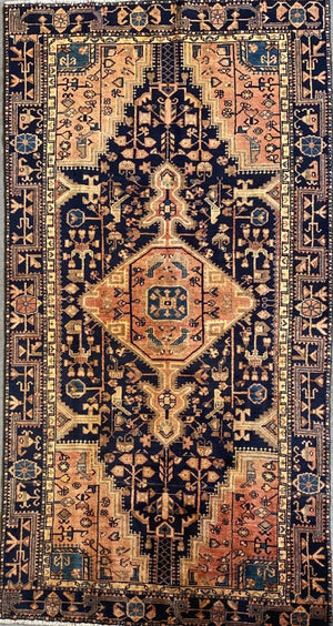 Hand-Knotted Tribal Persian Toyserkan Rug