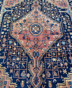Hand-Knotted Tribal Persian Toyserkan Rug