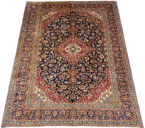 Fine Hand-knotted Royal Persian Kashan Carpet