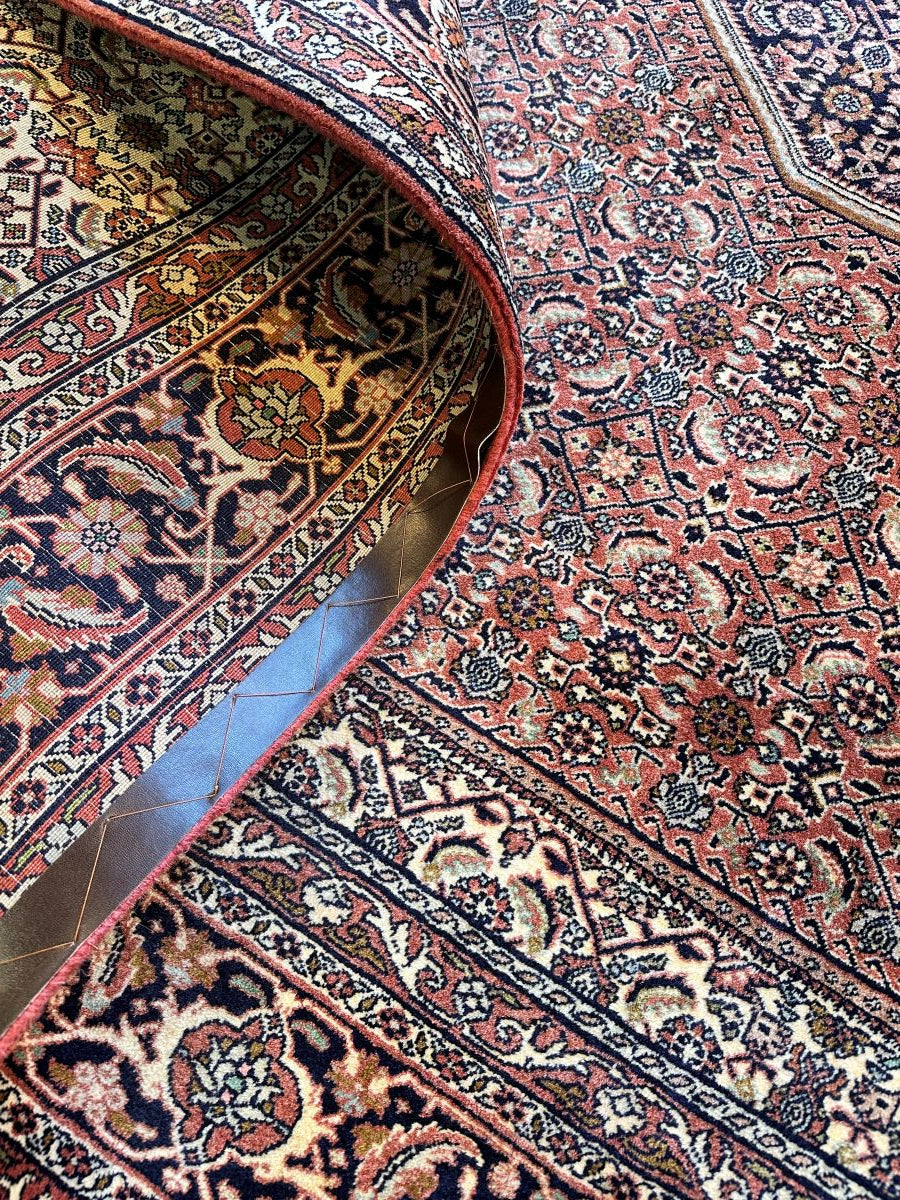 Fine Hand-Knotted Tribal Persian Bidjar Carpet