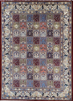 Fine Hand-Knotted Persian Birjand Mood Carpet