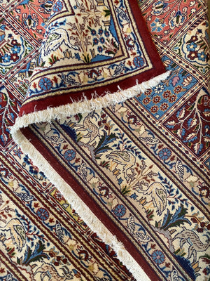 Fine Hand-Knotted Persian Birjand Mood Carpet