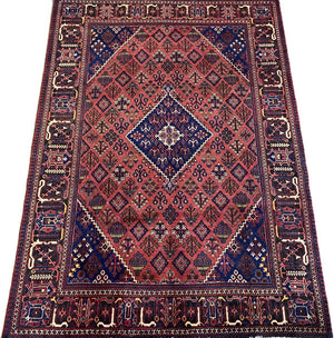 Fine Hand-Knotted Persian Meymeh Carpet