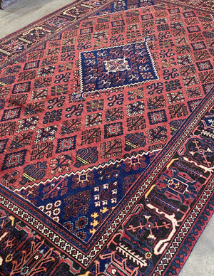 Fine Hand-Knotted Persian Meymeh Carpet
