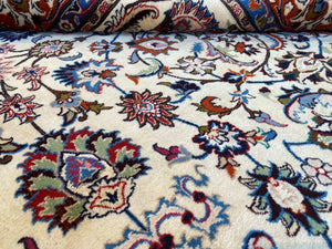 Fine Hand-Knotted Persian Kashmar Carpet
